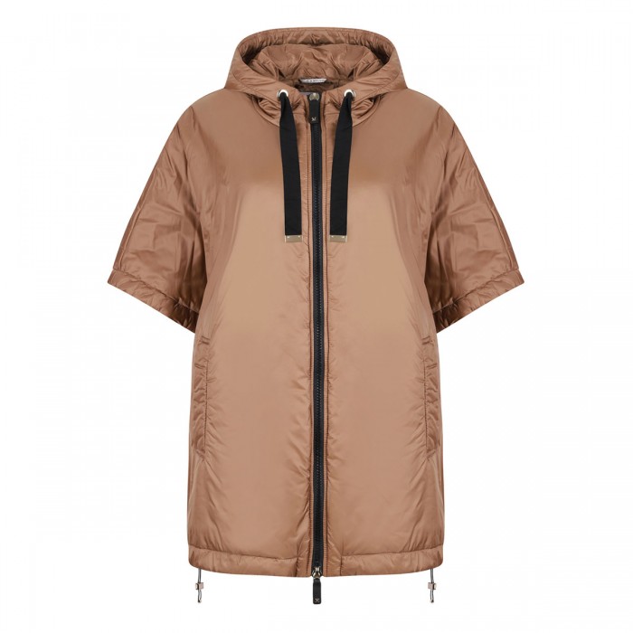 le noir cortina Greenci padded cape