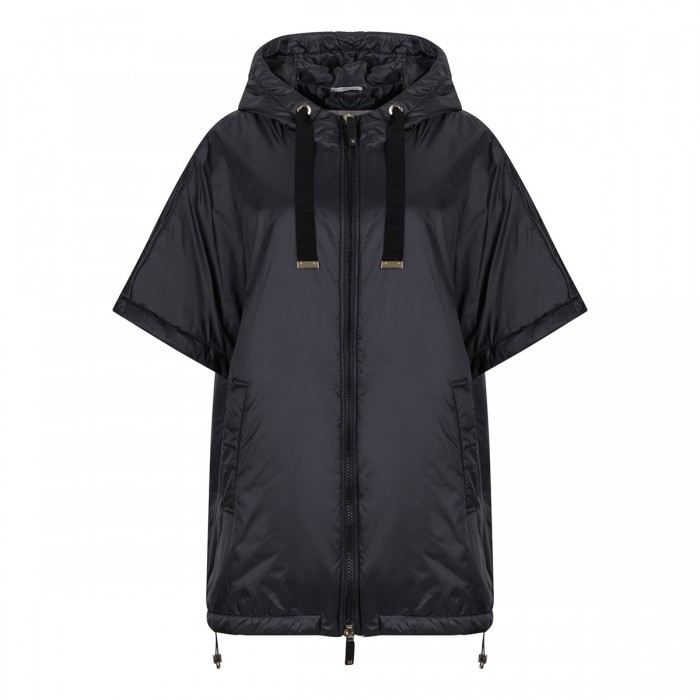 le noir cortina Greenci padded cape