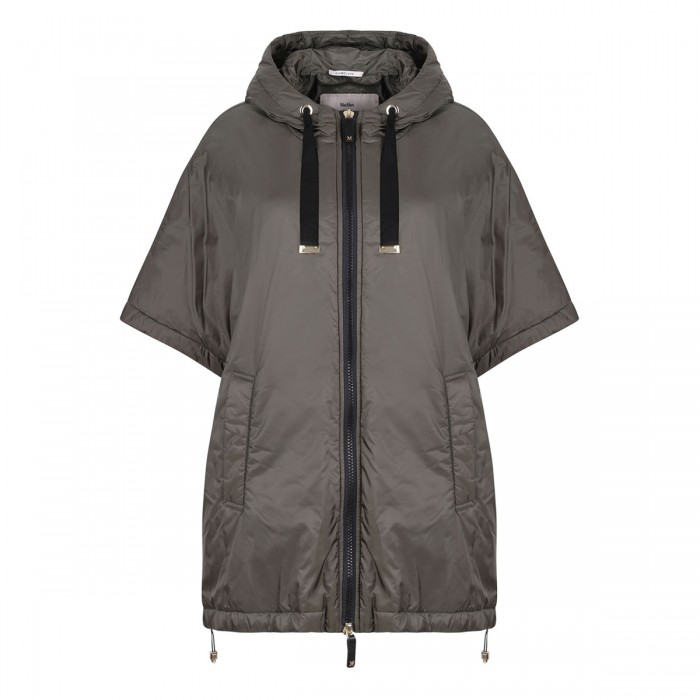 le noir cortina Greenci padded cape