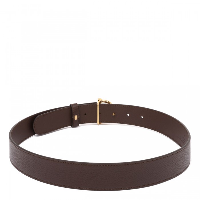 Le Noir Cortina Half-Horsebit Buckle Belt