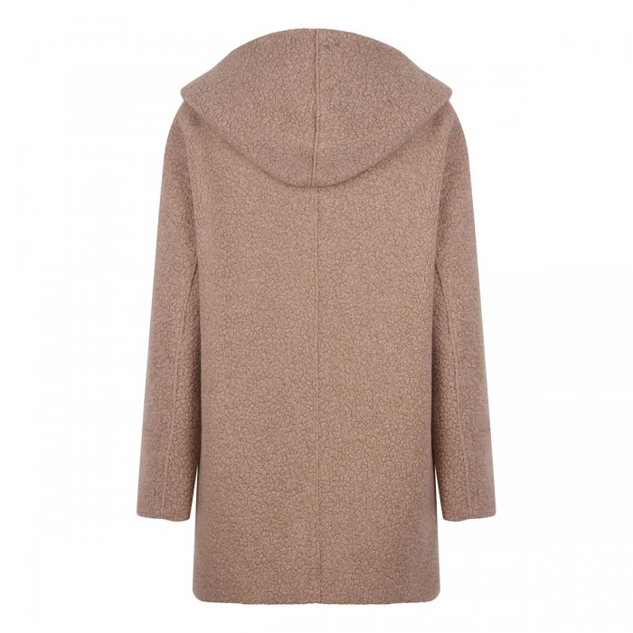 Le Noir Cortina Hooded Double Breasted Jacket