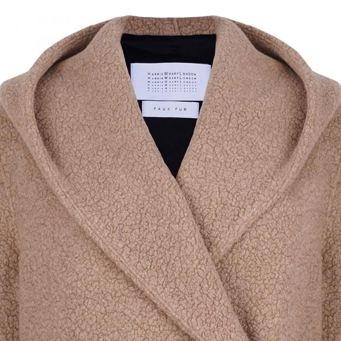 Le Noir Cortina Hooded Double Breasted Jacket