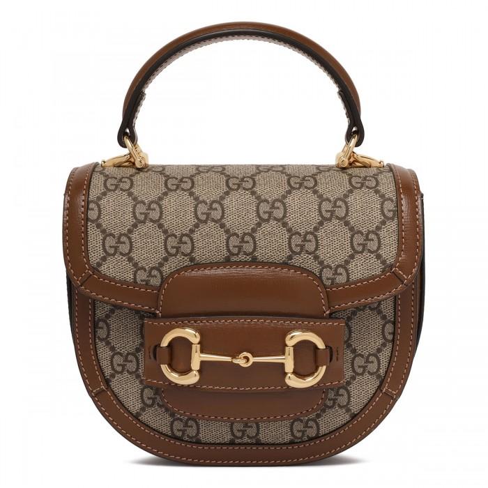 le noir cortina Horsebit 1955 mini handbag