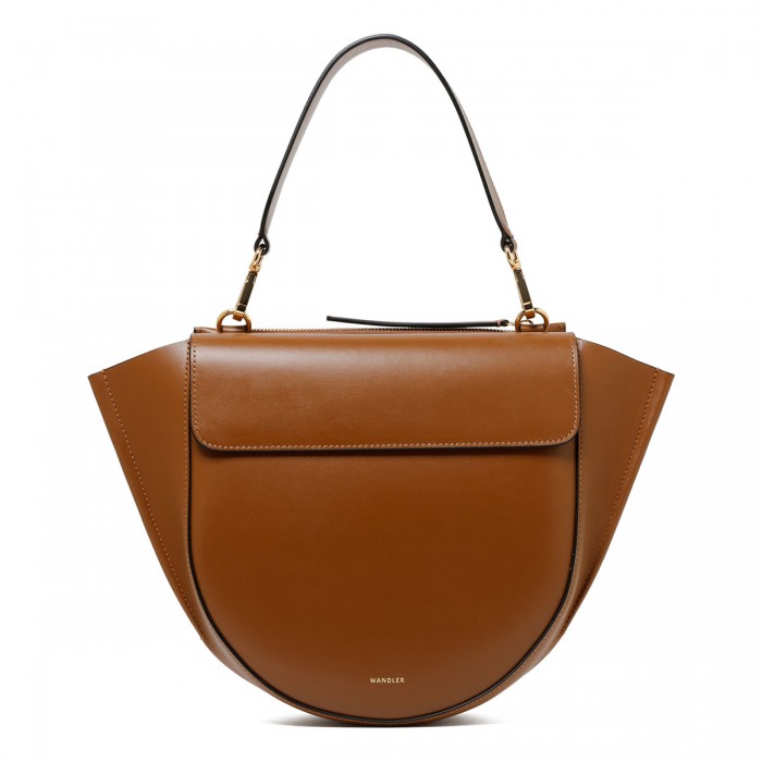le noir cortina Hortensia medium saddle hue bag