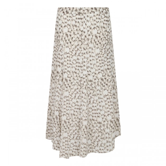 le noir cortina Hortensia printed skirt