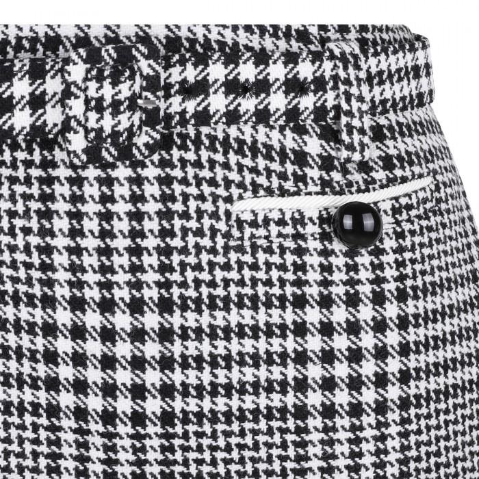Le Noir Cortina Houndstooth Skort