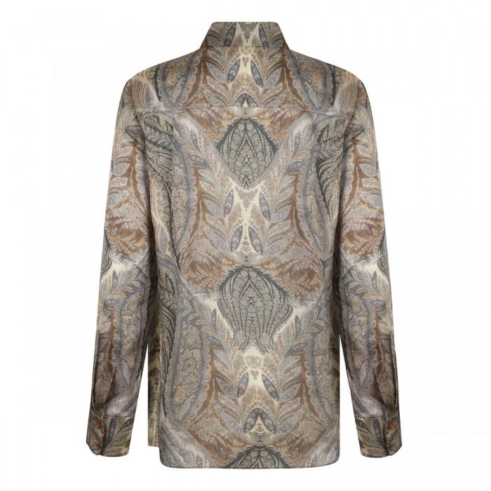 Le Noir Cortina Hypnotic Satin Shirt