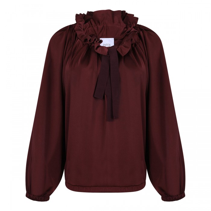 le noir cortina Iconic drawstring top