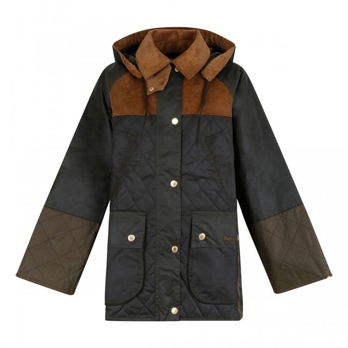 le noir cortina Imelda waxed cotton jacket