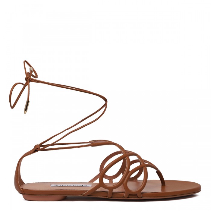 le noir cortina Infinito flat sandals