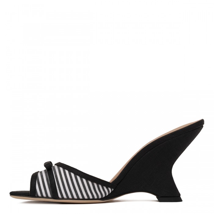 Le Noir Cortina Isla 85 Mule Sandals