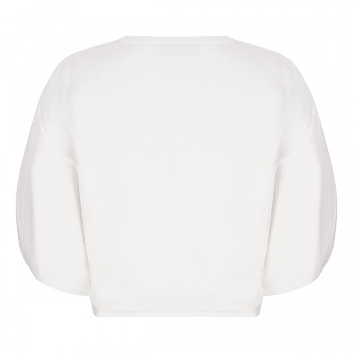 Le Noir Cortina Ivory Voile Cardigan