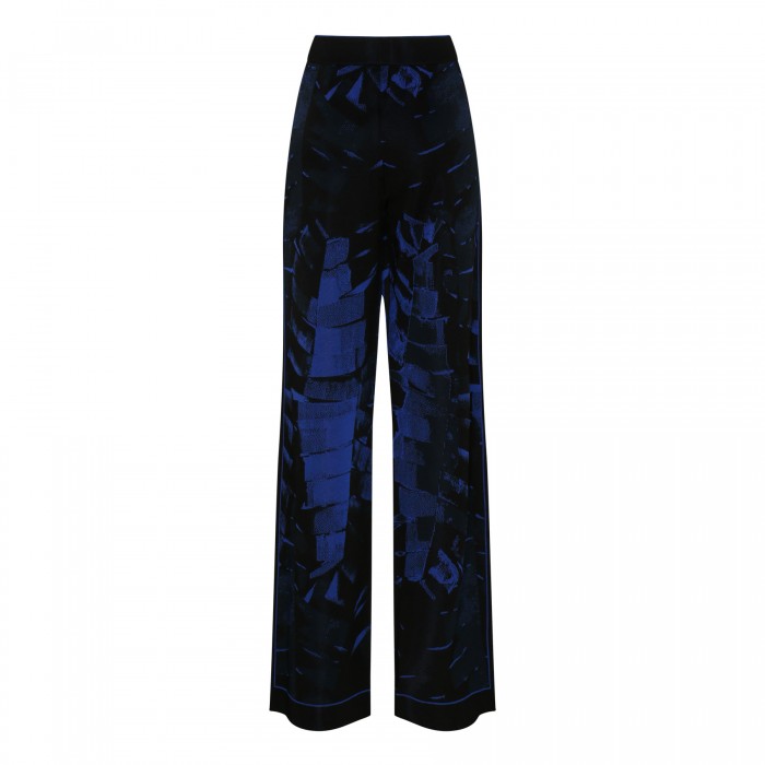 Le Noir Cortina Jacquard Palme Pants