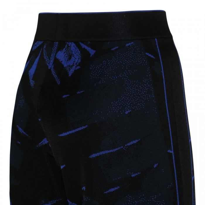 Le Noir Cortina Jacquard Palme Pants