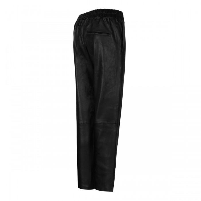 Le Noir Cortina Jardin Black Leather Pants
