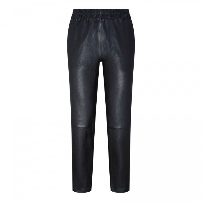 le noir cortina Jardin blue leather pants