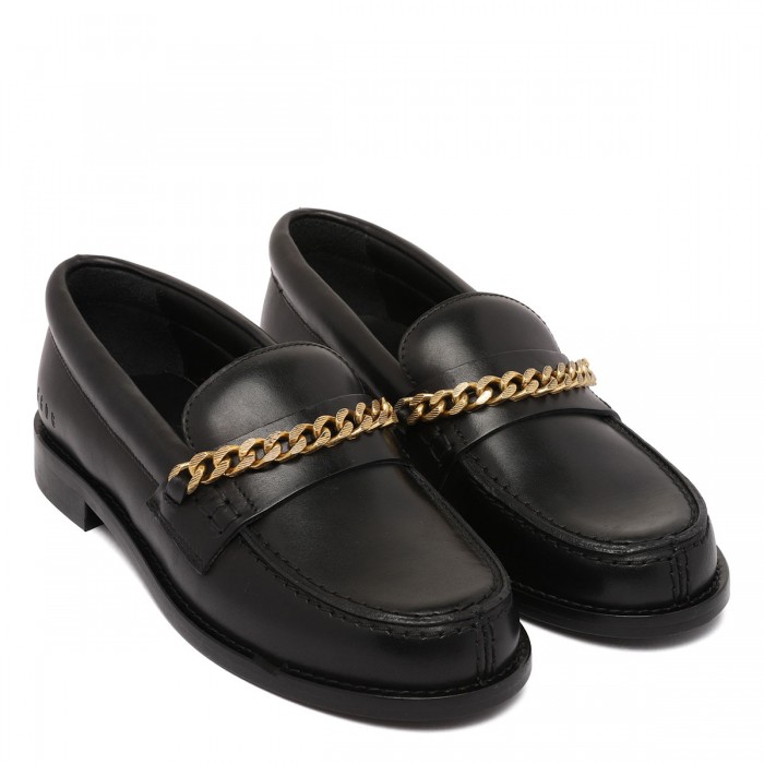 Le Noir Cortina Jerry Loafers With Chain Detail