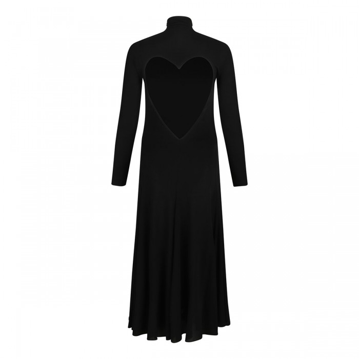 Le Noir Cortina Jersey Heart Dress