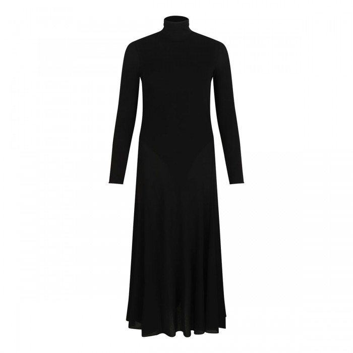 le noir cortina Jersey heart dress