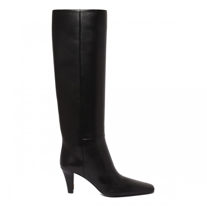 le noir cortina Jill 75 smooth leather boots