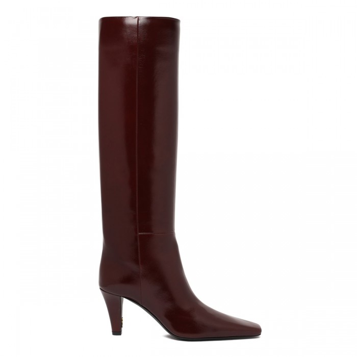 le noir cortina Jill 75 smooth leather boots