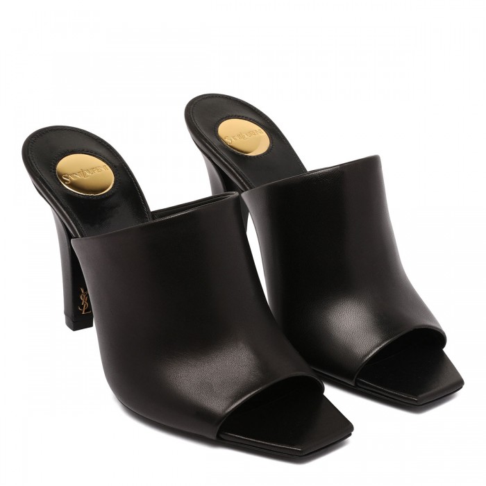 Le Noir Cortina Jill Black Mules