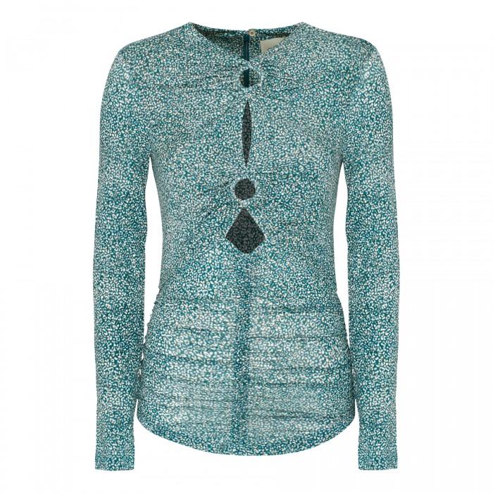 le noir cortina Joneli printed top