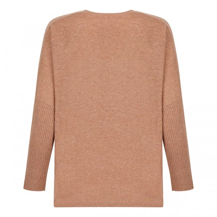 Le Noir Cortina Josephine Cashmere Poncho Sweater