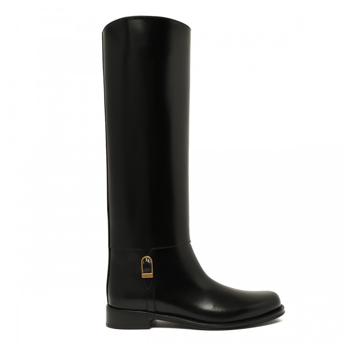 le noir cortina Julia 25 leather boots