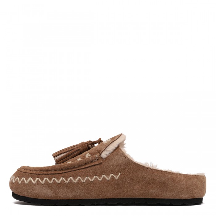 Le Noir Cortina Kai Suede Mules