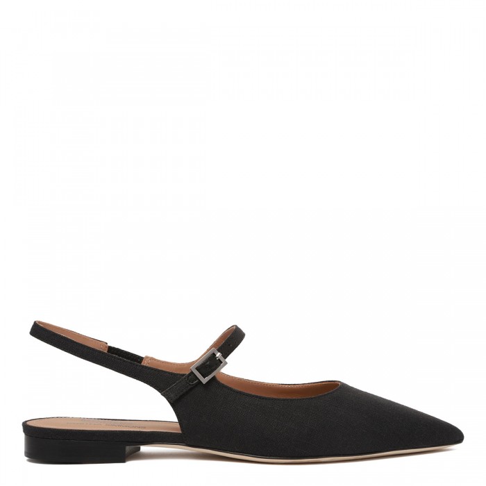 le noir cortina Karla flat shoes