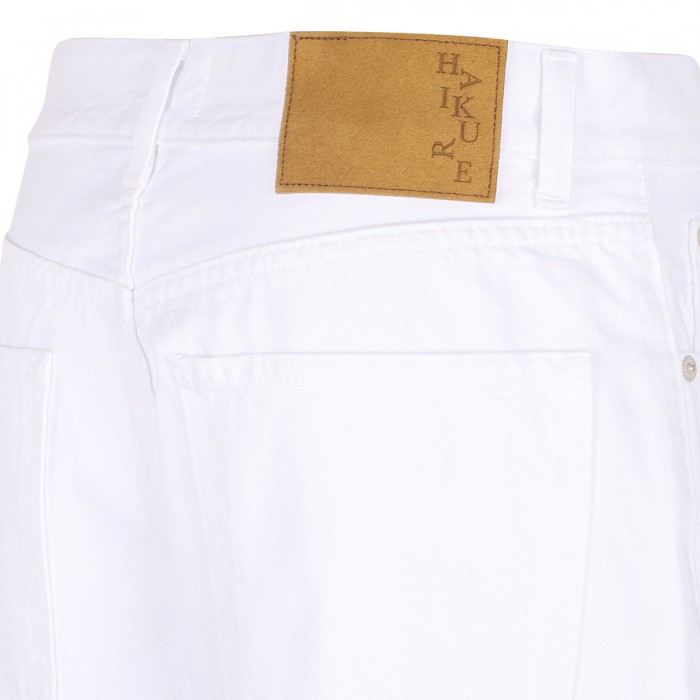 Le Noir Cortina Korea Optical White Denim Jeans