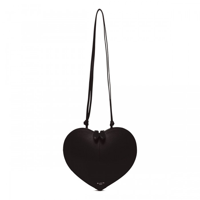 le noir cortina Le Coeur leather bag