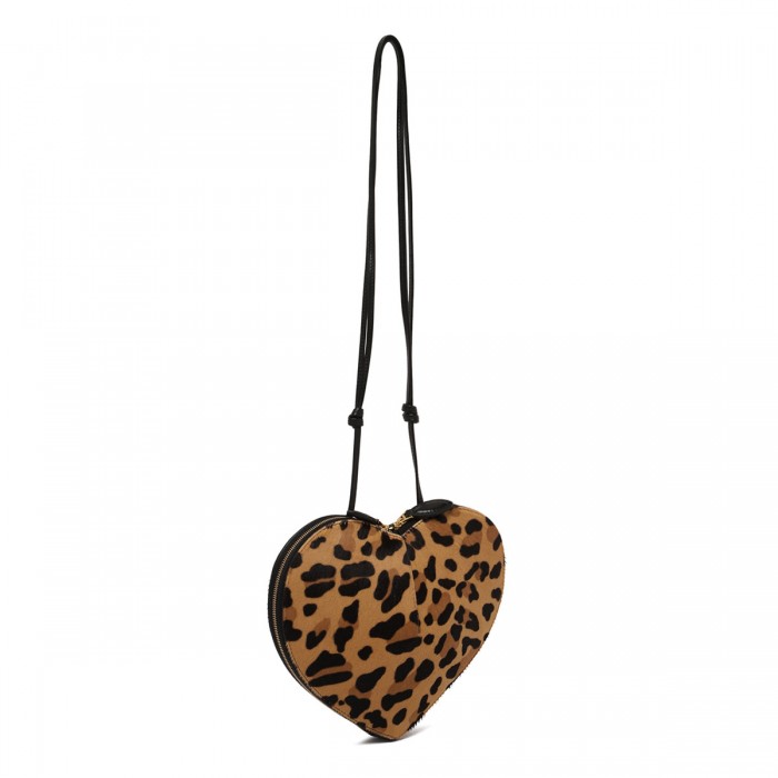 Le Noir Cortina Le Coeur Leopard Haircalf Bag