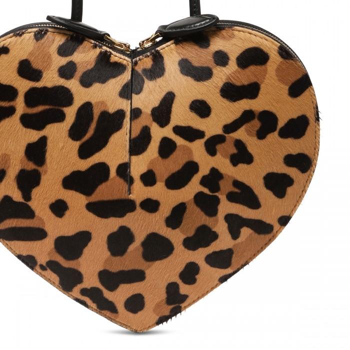 Le Noir Cortina Le Coeur Leopard Haircalf Bag