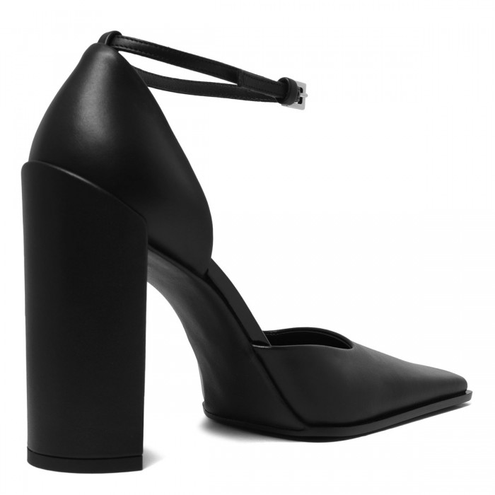 Le Noir Cortina Leather D'Orsay Pumps