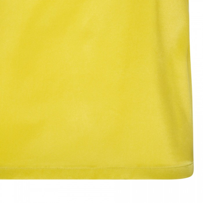 Le Noir Cortina Lemon Yellow Silk T-shirt