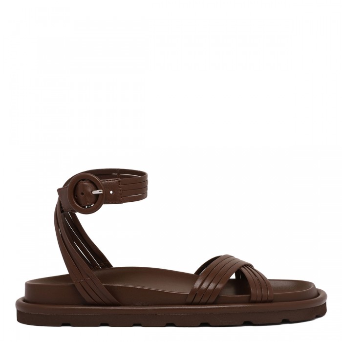 le noir cortina Lianne flat sandals