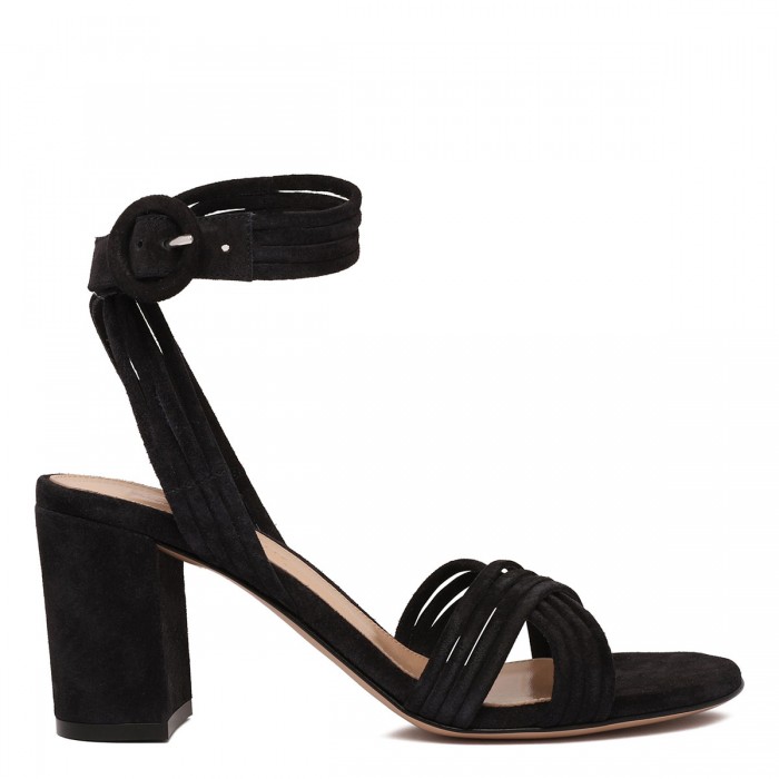 le noir cortina Lianne suede sandals