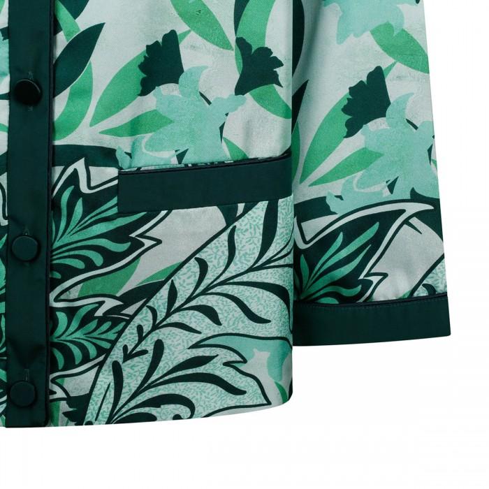 Le Noir Cortina Ligea Silk Twill Shirt-jacket