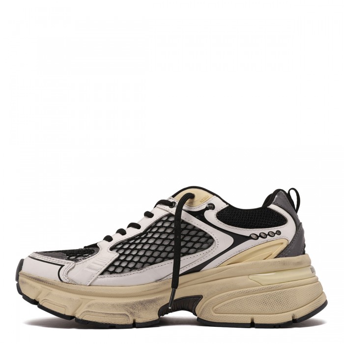 Le Noir Cortina LightStar Black Net Sneakers