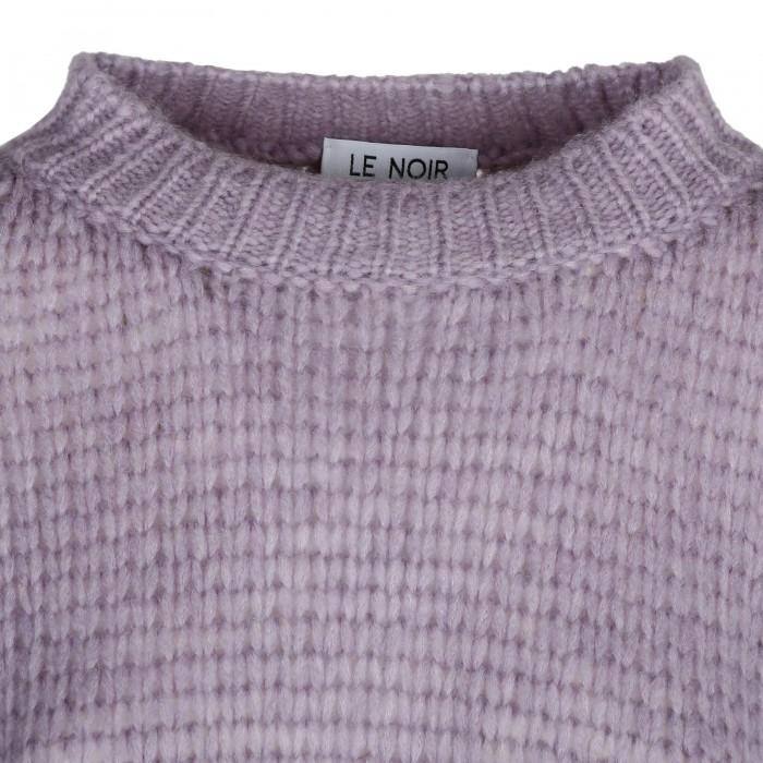 Le Noir Cortina Lilac Alpaca Blend Sweater