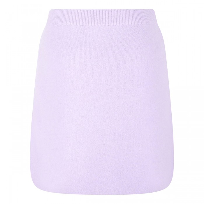 Le Noir Cortina Lilac Crystal Trim Skirt