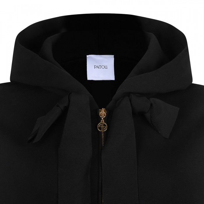 Le Noir Cortina Logo Black Hoodie