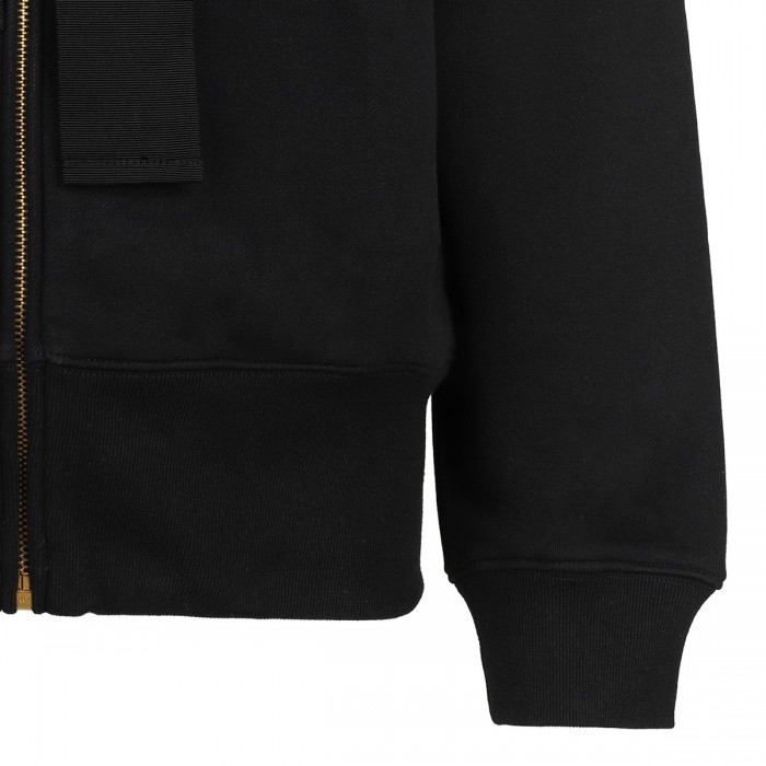 Le Noir Cortina Logo Black Hoodie