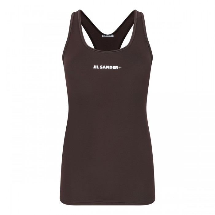 le noir cortina Logo racerback tank top