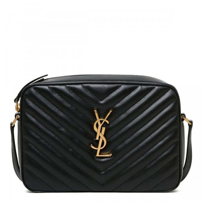 le noir cortina Lou black camera bag