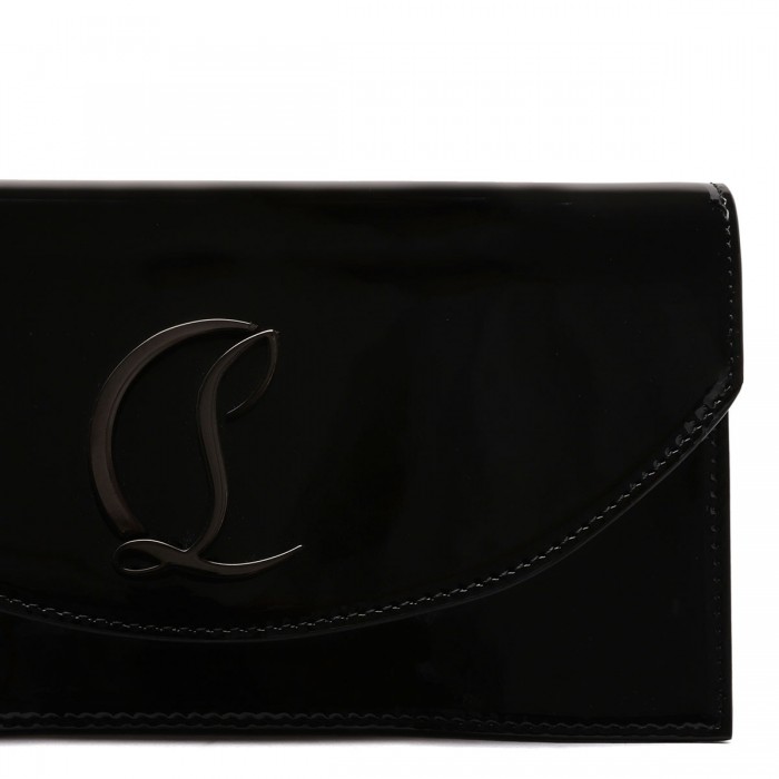 Le Noir Cortina Loubi54 Black Clutch
