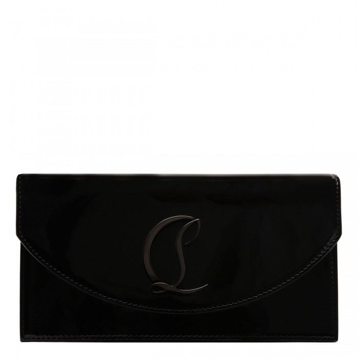 le noir cortina Loubi54 black clutch