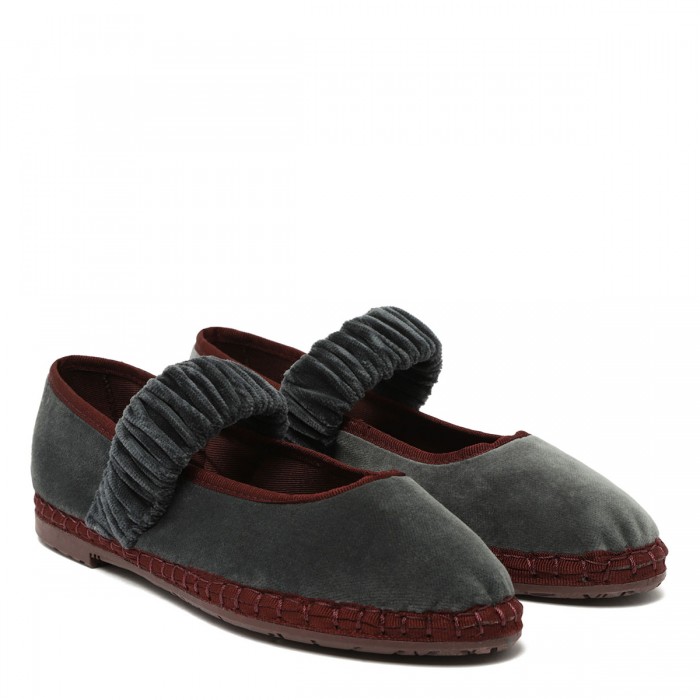 Le Noir Cortina Mafalda Mary Jane Ballerinas